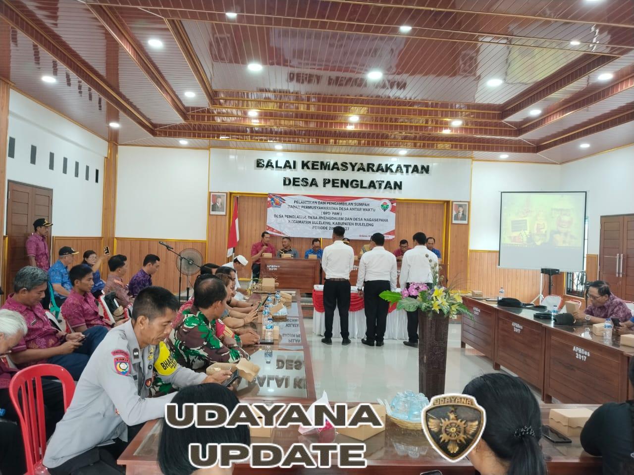 Babinsa Nagasepaha Hadiri Pelantikan BPD PAW, Perkuat Pemerintahan Desa yang Partisipatif