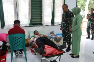 ‎Kodim 1607/Sumbawa Gelorakan Semangat Kemanusiaan di Hari Juang TNI AD