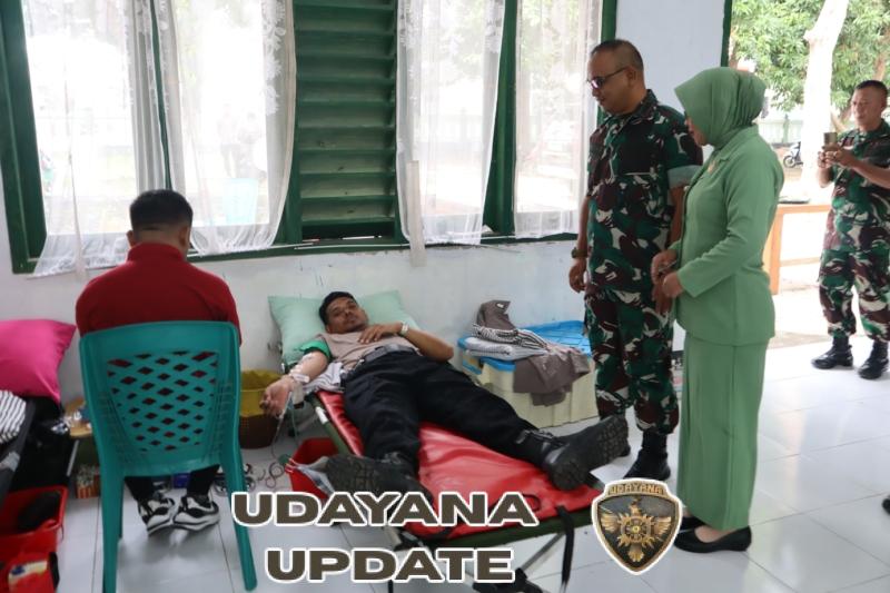 Kodim 1607/Sumbawa Gelorakan Semangat Kemanusiaan di Hari Juang TNI AD
