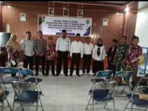 Babinsa Desa Pukat Hadiri dan Amankan Pengukuhan BPD Antar Waktu dan Pelantikan Perangkat Desa 2025