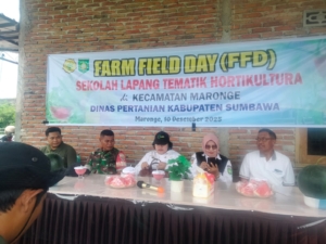 Sertu Najamuddin Hadiri FFD, Dorong Petani Maronge Terapkan Teknologi Pertanian Modern