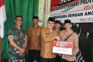 Kasdim Tabanan Sambut Kedatangan DPP Pepabri Bali dalam Kegiatan Simakrama Bersama Anggota DPC Tabanan