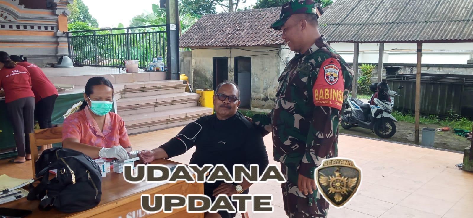 Babinsa Desa Sulahan Dampingi Kegiatan Posyandu Ibu, Balita, dan Lansia