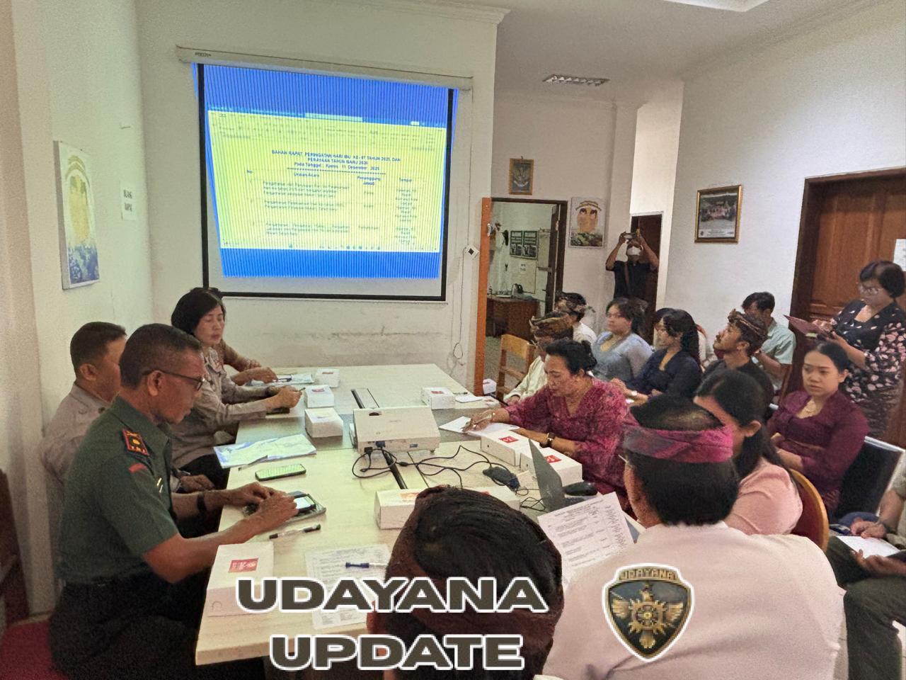 Kodim 1616/Gianyar Matangkan Pengamanan Jelang Hari Ibu, Bela Negara, dan Tahun Baru 2026