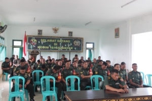 Tingkatkan Kompetensi, Babinsa Gianyar Hadiri Vidcon Penggunaan Aplikasi Portal.id