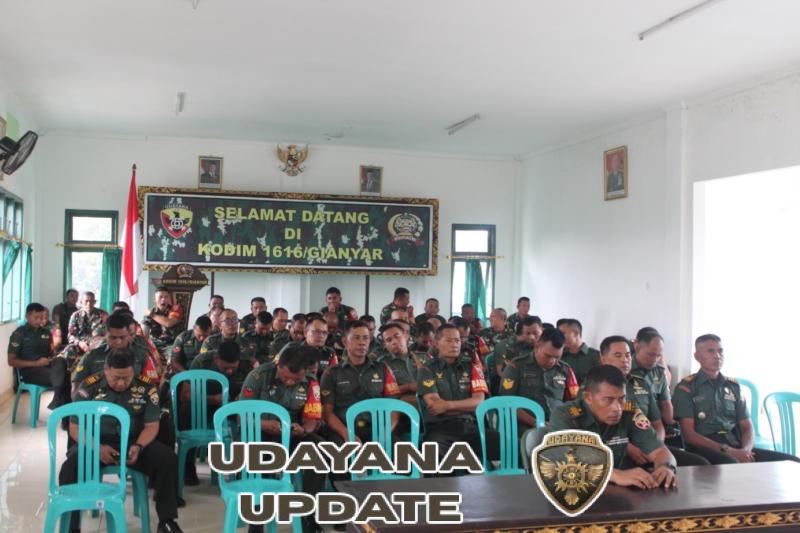 Tingkatkan Kompetensi, Babinsa Gianyar Hadiri Vidcon Penggunaan Aplikasi Portal.id