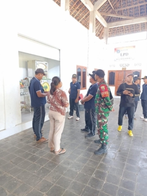 Dampingi Monev Kinerja Pemdes, Babinsa Timuhun Tegaskan Wujudkan Tata Kelola Pemerintahan yang Baik