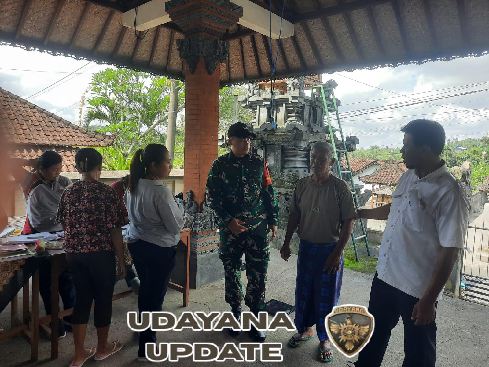 Babinsa Manduang Dampingi Posyandu ILP, Wujudkan Kesehatan Masyarakat Yang Optimal
