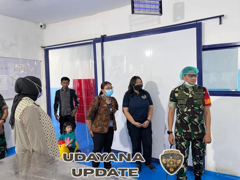 Dandim 1617/Jembrana Tinjau Langsung Dapur Sehat di Negara dan Baluk