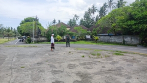 Koramil Dawan Bersama Pemdes Gelar Pengukuran Lahan Upaya Percepatan Operasional KDKMP Di Desa Paksebali