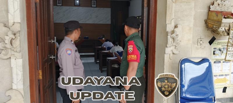 Test Seleksi Perangkat Desa Digelar, Babinsa Selisihan Beri pendampingan