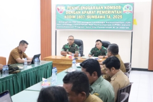 Kodim 1607/Sumbawa dan Pemkab Sumbawa Satukan Langkah Wujudkan Penghijauan Berkelanjutan
