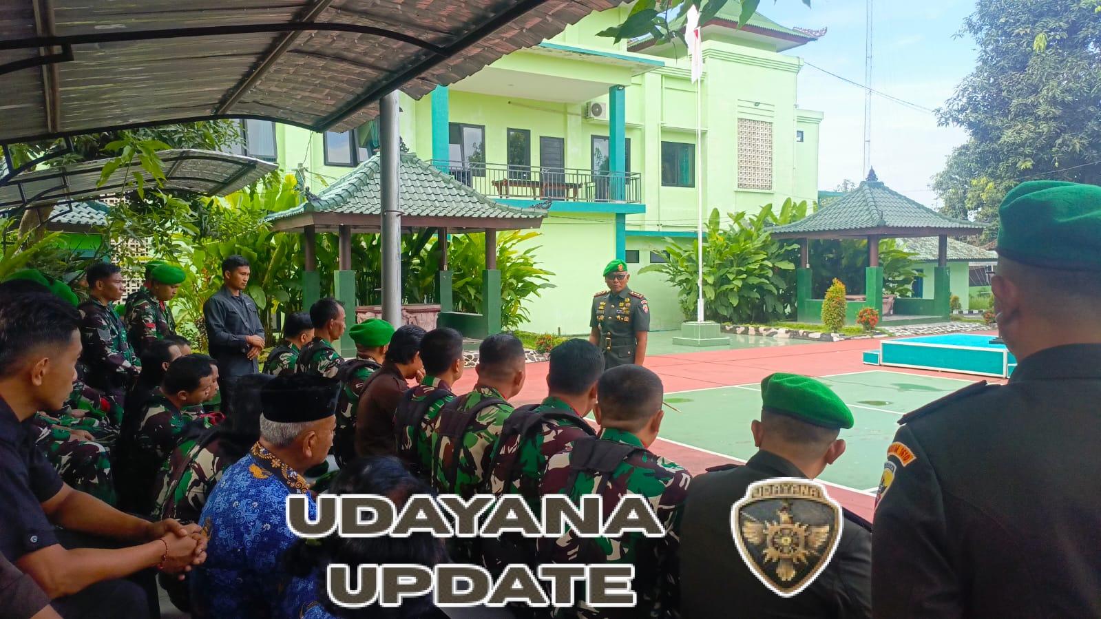 Jam Komandan, Dandim Klungkung Tekankan Rasa Syukur Dan Jauhi Pelanggaran