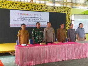 ‎TNI AD Hadir di Garis Terdepan, Koramil 1607-12/Moyo Hilir Dukung Satgas Kencana Moyo Utara