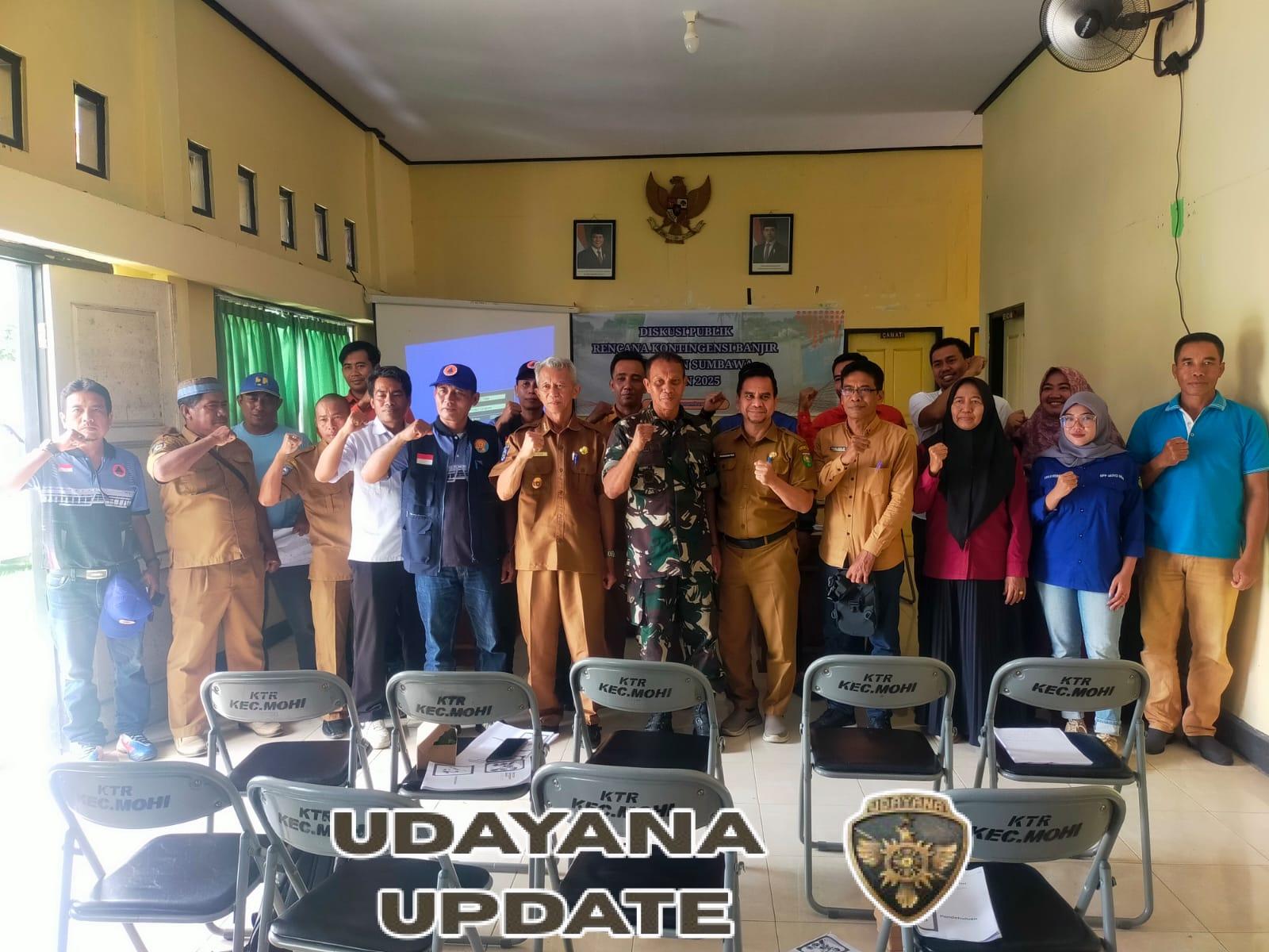 Diskusi Publik Antisipasi Bencana Banjir, Danramil Tegaskan Komitmen Penanganan