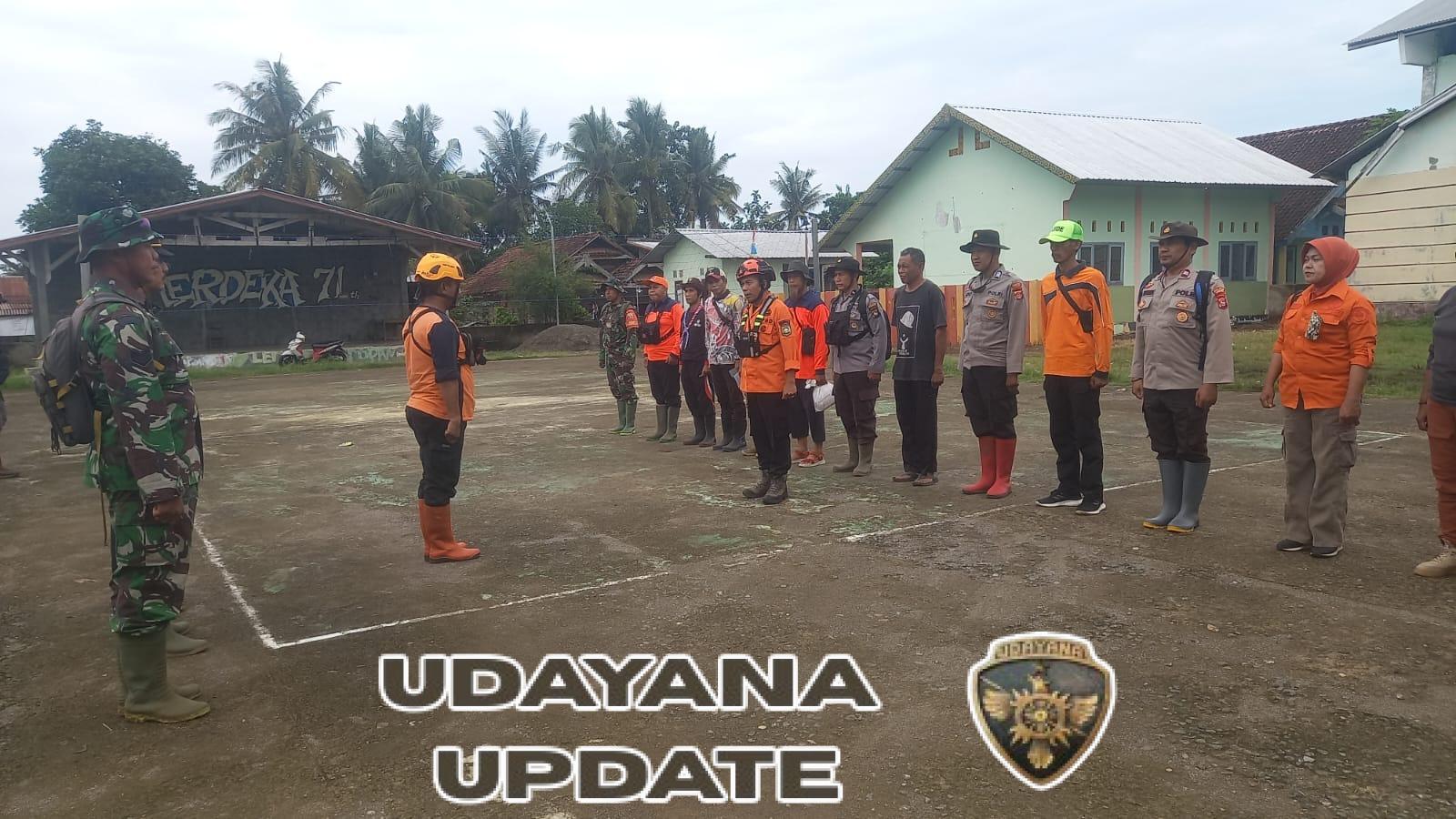 Koramil 1607-07/Lunyuk Bersama Tim Gabungan Lanjutkan Pencarian Korban Hanyut di Desa Lunyuk Rea