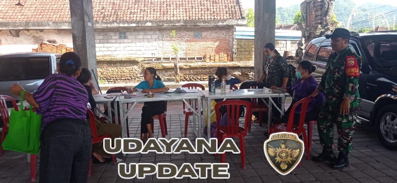 Optimalkan Layanan Kesehatan Balita, Babinsa Sampalan Tengah Hadir damping Posyandu