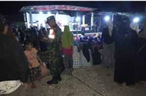 ‎Cegah Gangguan Kamtibmas, Koramil 1607-09/Utan Intensifkan Pengawasan Wilayah