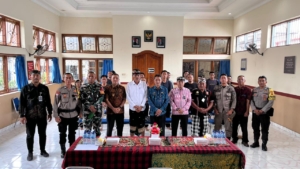 Dampingi Bhabinkamtibmas dan Pol Prades, Babinsa Baler Bale Agung Hadiri Peresmian Pos BAPAS di Rutan Negara