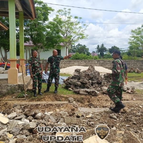Turun Kelapangan, Dandim 1629/SBD Tinjau Progres Pembangunan KDKMP