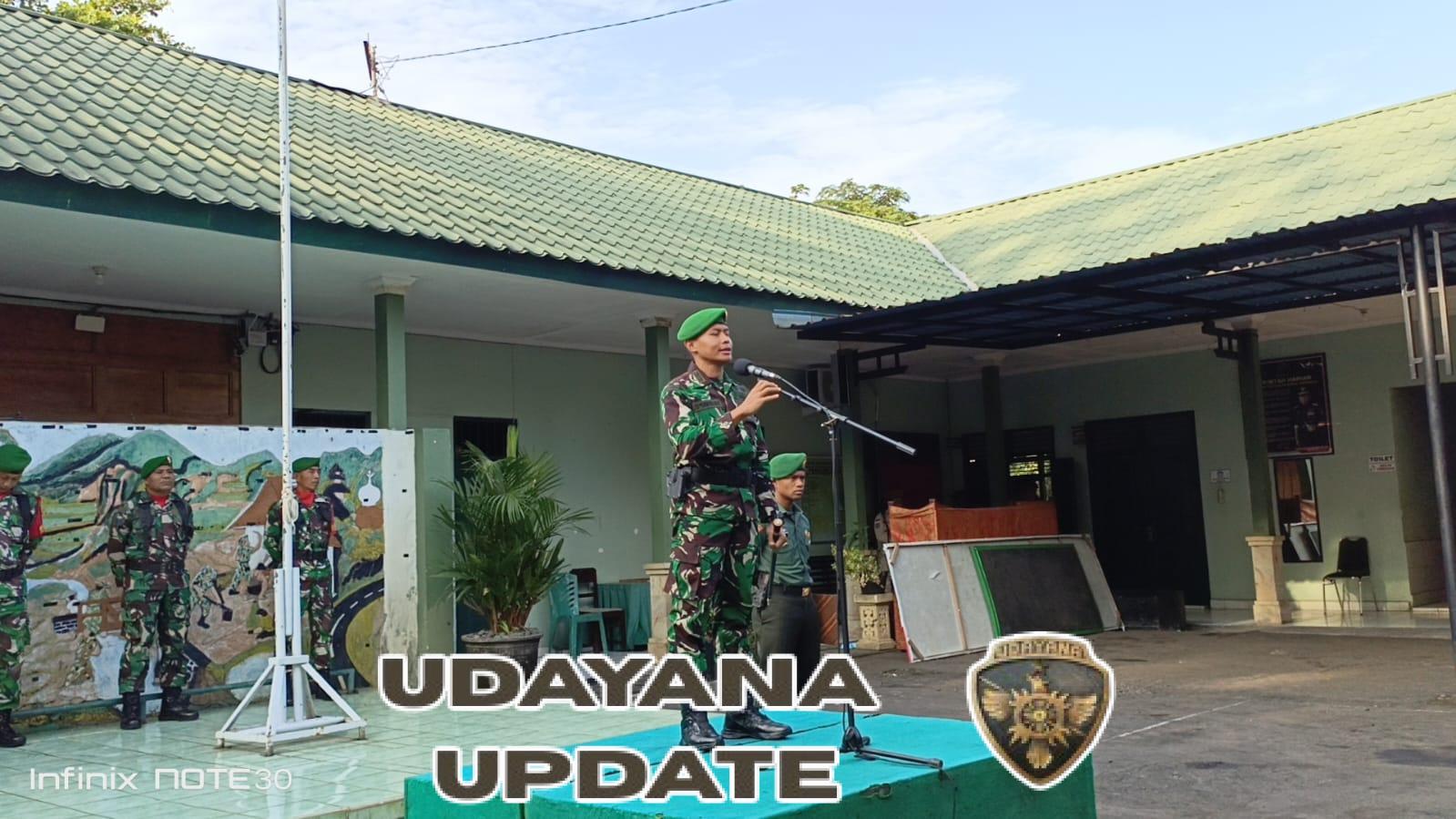 Dandim Tabanan Tekankan Profesionalisme dan Tanggungjawab Saat Upacara Bendera 17-an