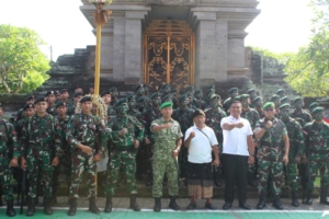 Peringati Hari Juang Infanteri ke-77, Dandim Gianyar Lepas Tonting Yudha Wastu Pramuka Jaya di Sukawati