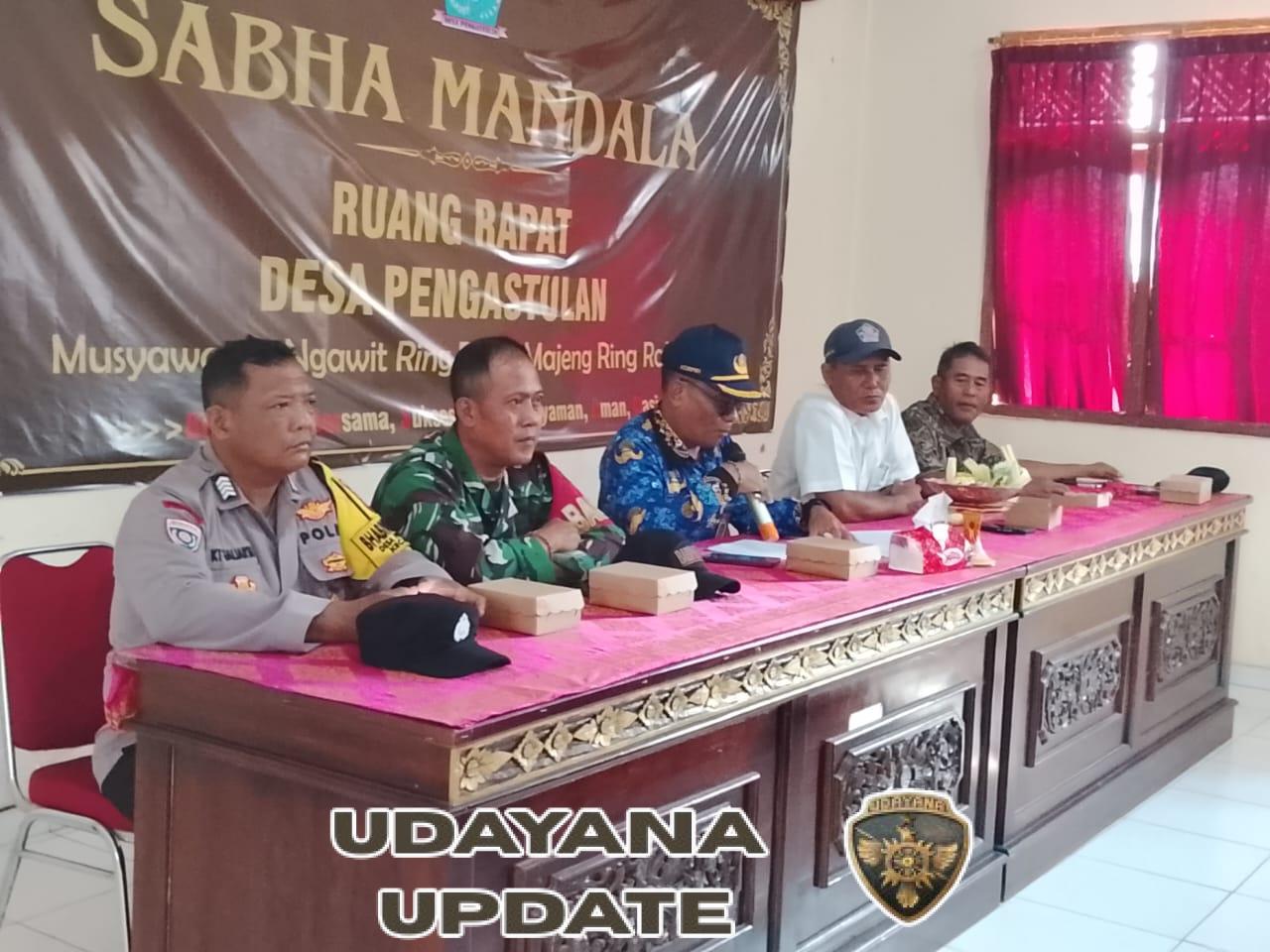 Rapat Koordinasi Nataru 2026 di Desa Pengastulan, Perkuat Sinergitas Pengamanan Wilayah