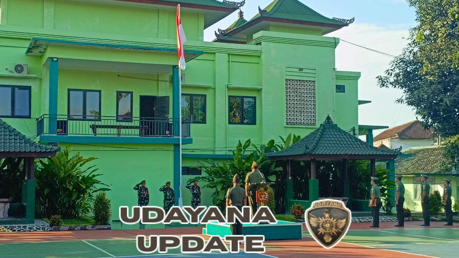 Kodim Klungkung Gelar Upacara Bendera 17 An Di Lapangan Upacara Makodim Klungkung