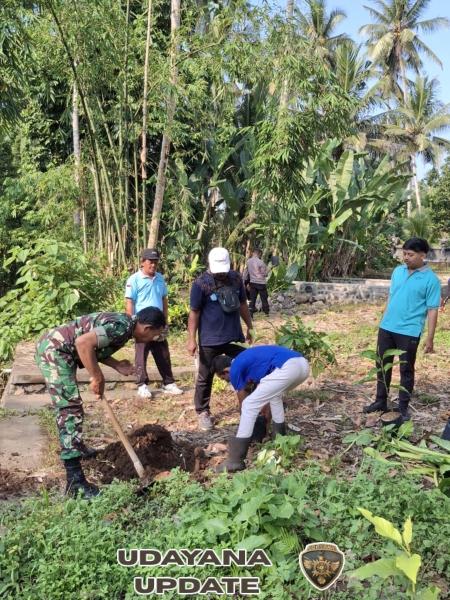 Cegah Abrasi, Dandim 1617/Jembrana Dukung Aksi Penanaman Pohon di Pekutatan