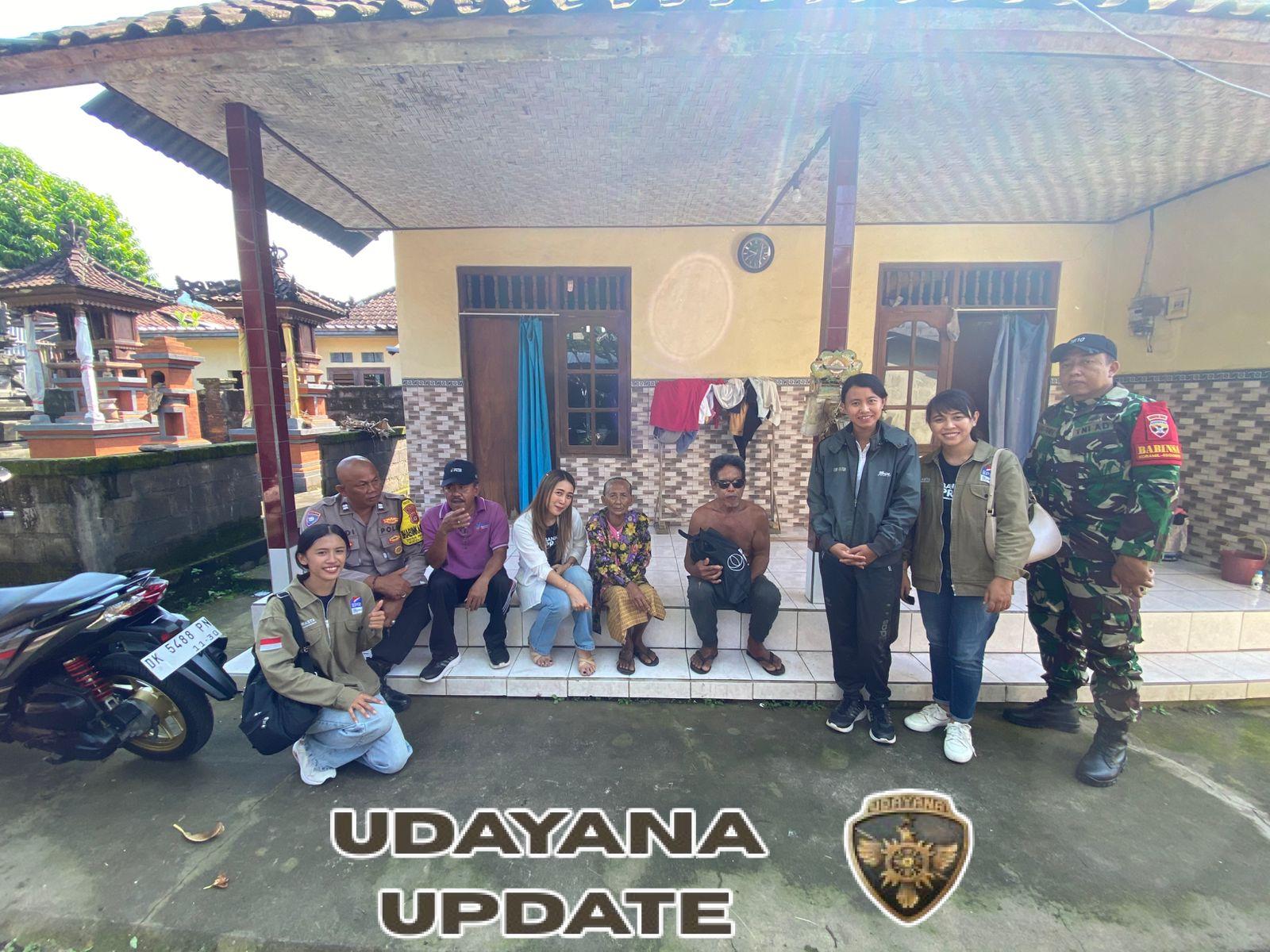 Sambut HUT Ke 32, Bank Prasta Salurkan Sembako Dikawal Babinsa Paksebali