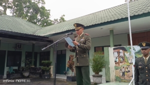 Kodim Tabanan Gelar Upacara Bendera Peringatan Hari Bela Negara