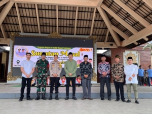 Dandim 1617/Jembrana Dampingi Bupati Pantau Khitanan Massal Gratis di Gedung Kesenian Ir. Soekarno