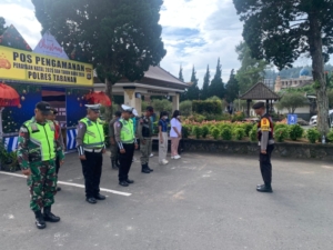 Kodim Tabanan Kerahkan Personel Amankan Perayaan Natal dan Tahun Baru 2025