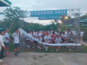 CAGERUN 2025 Meriahkan Desa Wisata Penglipuran, Dandim 1626/Bangli Lepas Peserta Fun Run