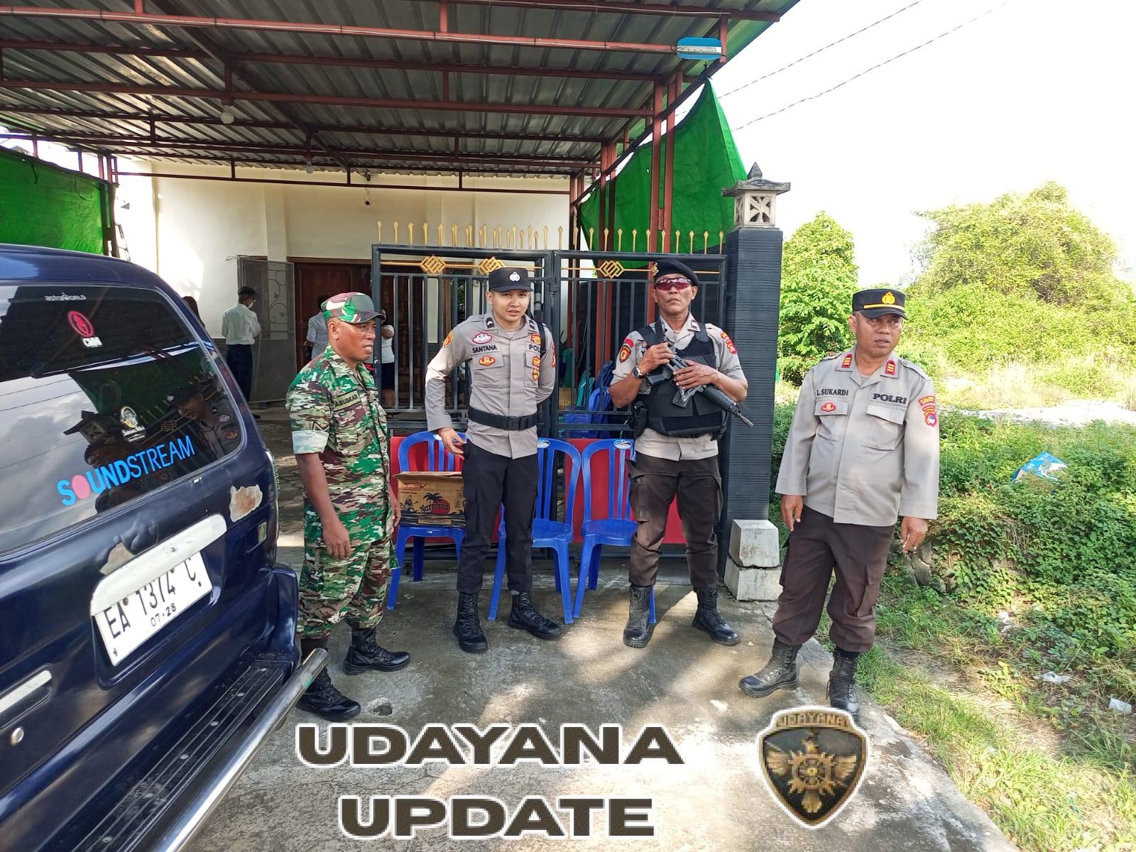 Pengamanan Natal, Babinsa Desa Luar Pastikan Ibadah Berjalan Aman dan Khidmat