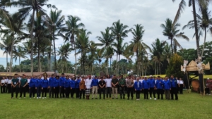 Babinsa Wanasari Hadiri Kegiatan QRCR Mahasiswa Keperawatan Poltekkes Kemenkes Denpasar