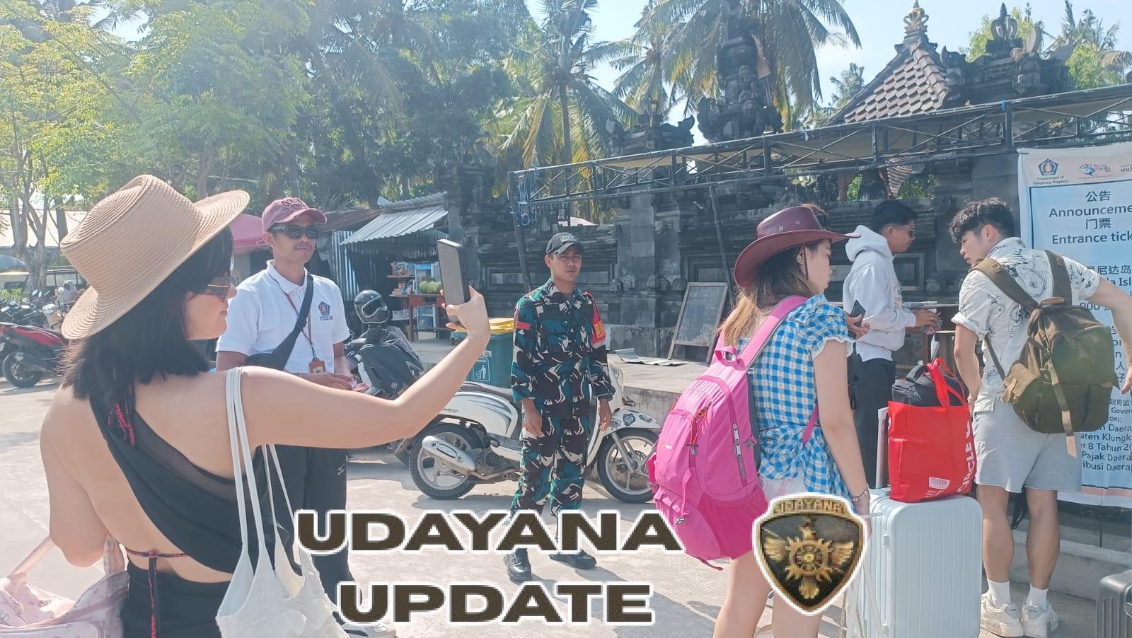 Pantau Aktifitas Dan Kondusifitas Pelabuhan, Babinsa Koramil Nusa Penida Giatkan Patroli