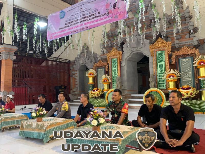 Babinsa Guwang Hadiri Peringatan Hari Ibu ke-97, Dorong Perempuan Berdaya Menuju Indonesia Emas