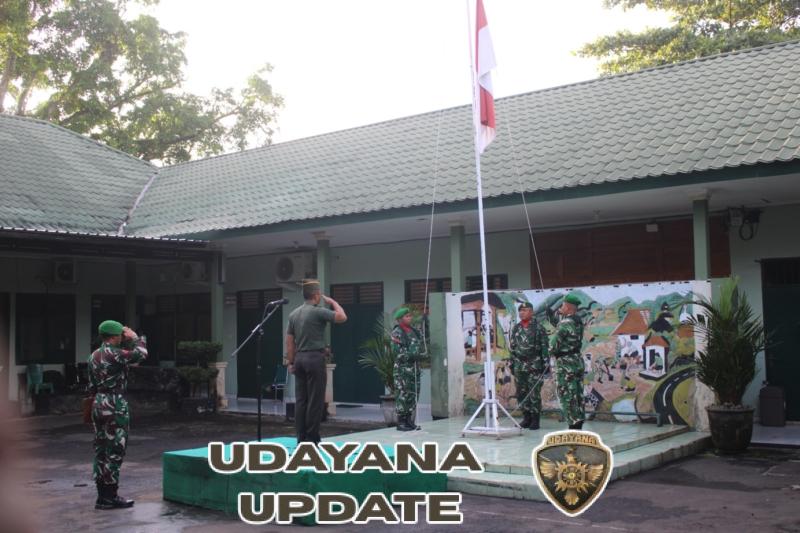 Kasdim Tekankan Disiplin dan Tanggung Jawab Prajurit Saat Pimpin Upacara Hari Senin