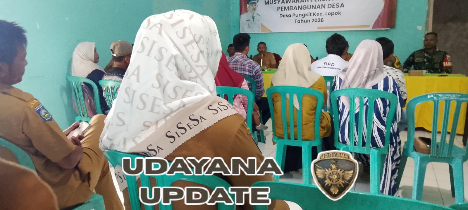 Sertu Ardiansyah Dukung Perencanaan Pembangunan Desa Pungkit