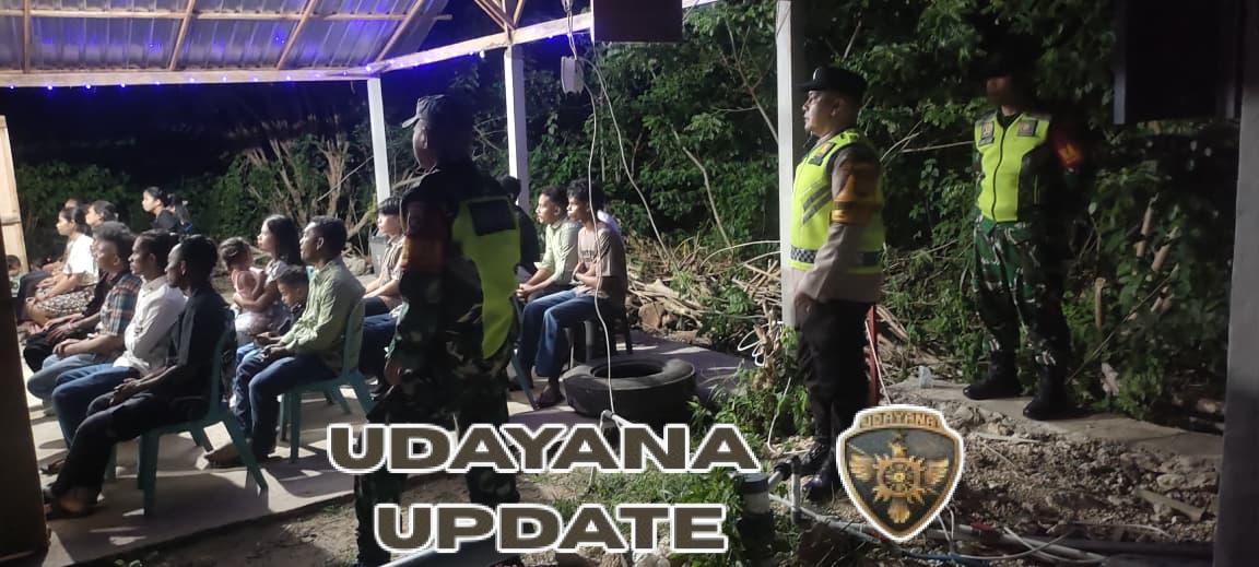 Danramil Nusa Penida Pimpin Pengamanan Ibadah Perayaan Natal