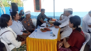 Danramil Gerokgak Bersama Muspika Hadiri Upacara Melaspas Dapur SPPG di Desa Sumberkima