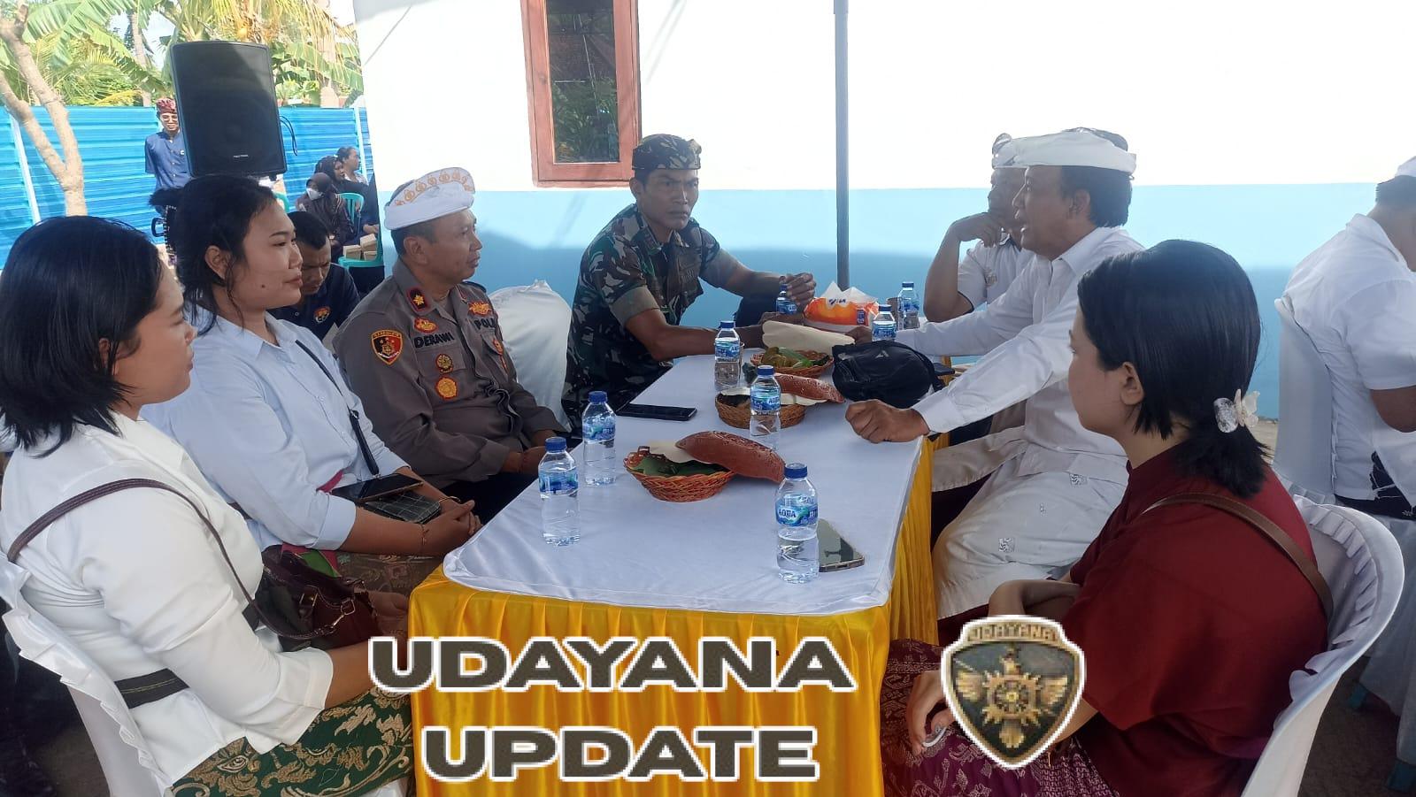 Danramil Gerokgak Bersama Muspika Hadiri Upacara Melaspas Dapur SPPG di Desa Sumberkima