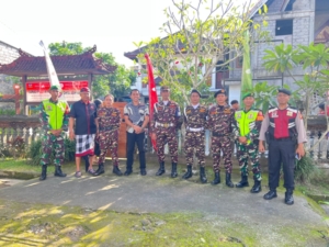 Pengamanan Ibadah Natal Tahun 2025 di GKPB Jemaat “Marga Rahayu” Bangli Berjalan Aman dan Kondusif