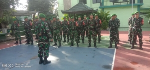 Pasiops Kodim Klungkung Pimpin Apel Siaga Pengamanan Puncak Hari Raya Natal