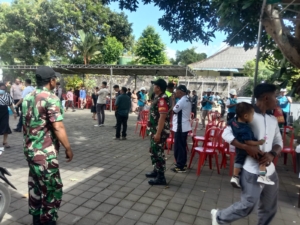 Dandim Klungkung Kerahkan Prajurit Jaga Gereja Kawal Ibadah Natal