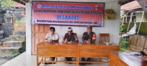 Babinsa Gunungsari Hadiri Forum SIPANDUBERADAT 2025, Perkuat Sinergi Pengamanan Desa Adat