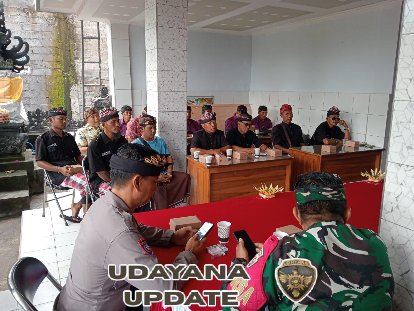 Desa Adat Rangdu Gelar Pembekalan Bakamda Tahun 2025, Perkuat Keamanan Berbasis Kearifan Lokal