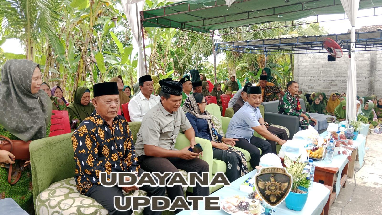 Wakili Danramil, Babinsa Yeh Sumbul Hadiri Pengajian Ancab Muslimat NU Kec. Mendoyo