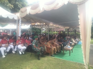 Babinsa Desa Sangsit Hadiri dan Laporkan Kegiatan Peringatan Hari Ibu, Natal dan Tahun Baru 2026 di Kecamatan Sawan